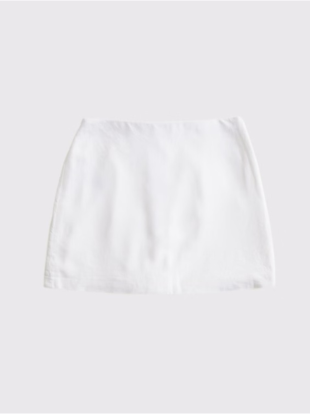 Abercrombie White Women's Mini skort- curve love medium